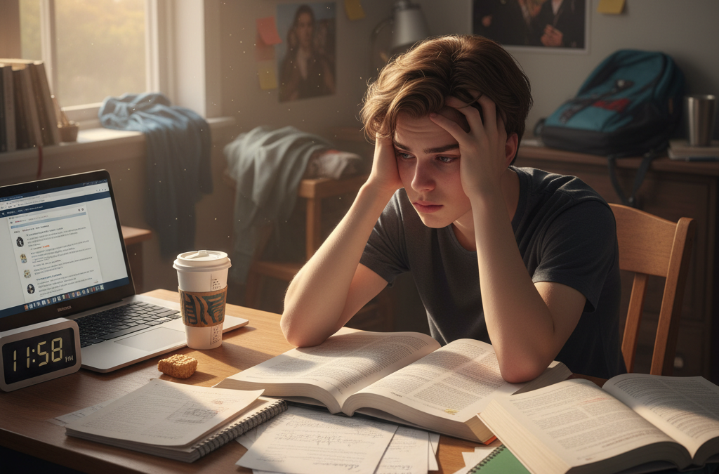 Sophrologie adolescent Lyon | Gérer stress & examens